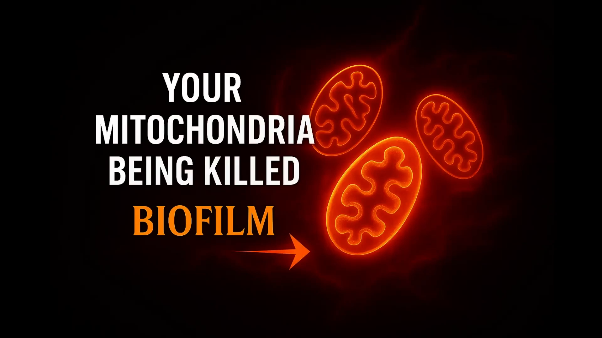How Biofilm Kills Mitochondria — Triggers Chronic Fatigue, COPD & Energy Crash